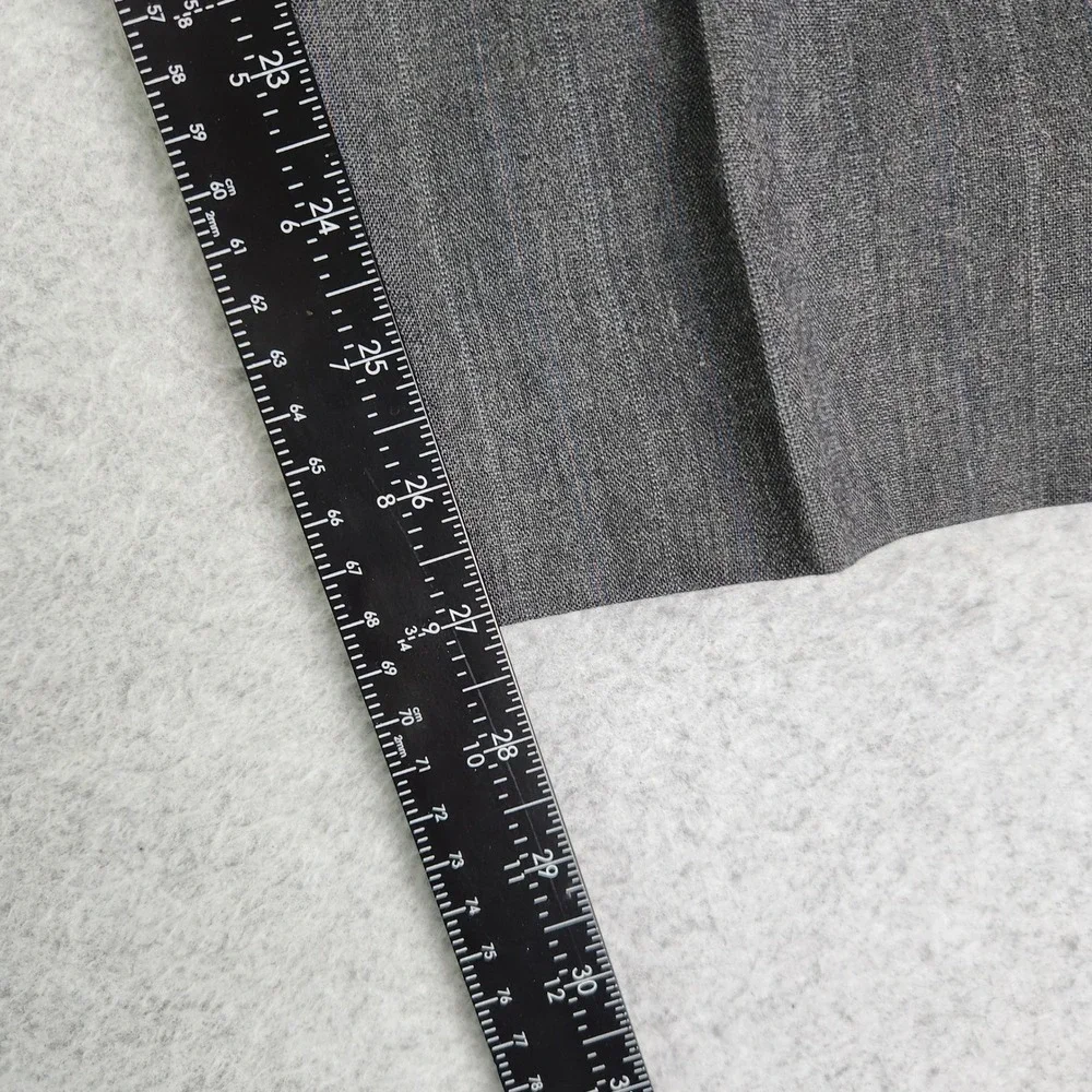 John Alexander Suit‎ Mens 46R x 41W Gray Worsted Wool Pinstripe 2pc Blazer Pants